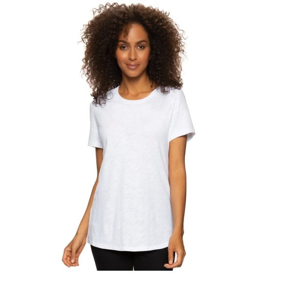 NWT Felina Slub Cotton Crew Neck Tee In Colors Size Medium Large XL 2XL $30 - Picture 8 of 9